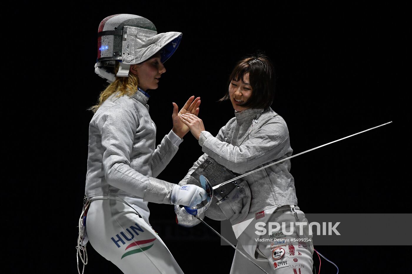Fencing. 2018 Moscow Saber. Women