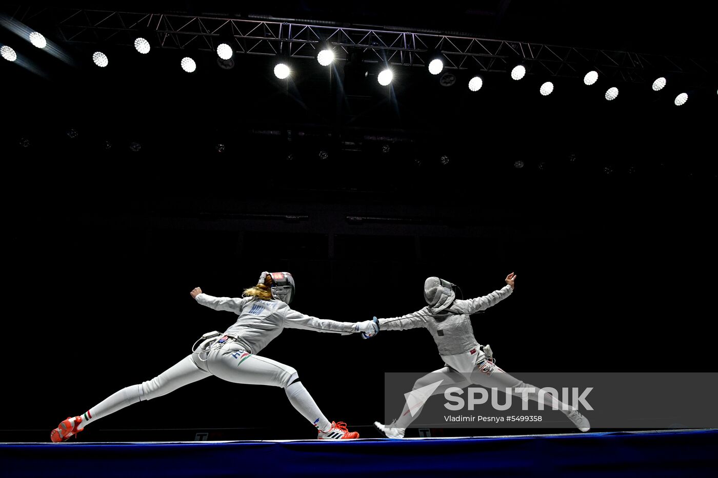 Fencing. 2018 Moscow Saber. Women