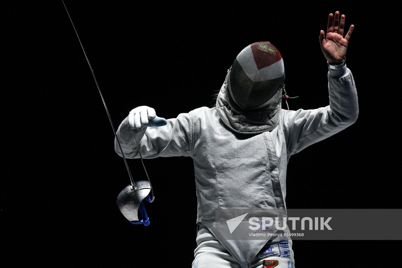 Fencing. 2018 Moscow Saber. Women