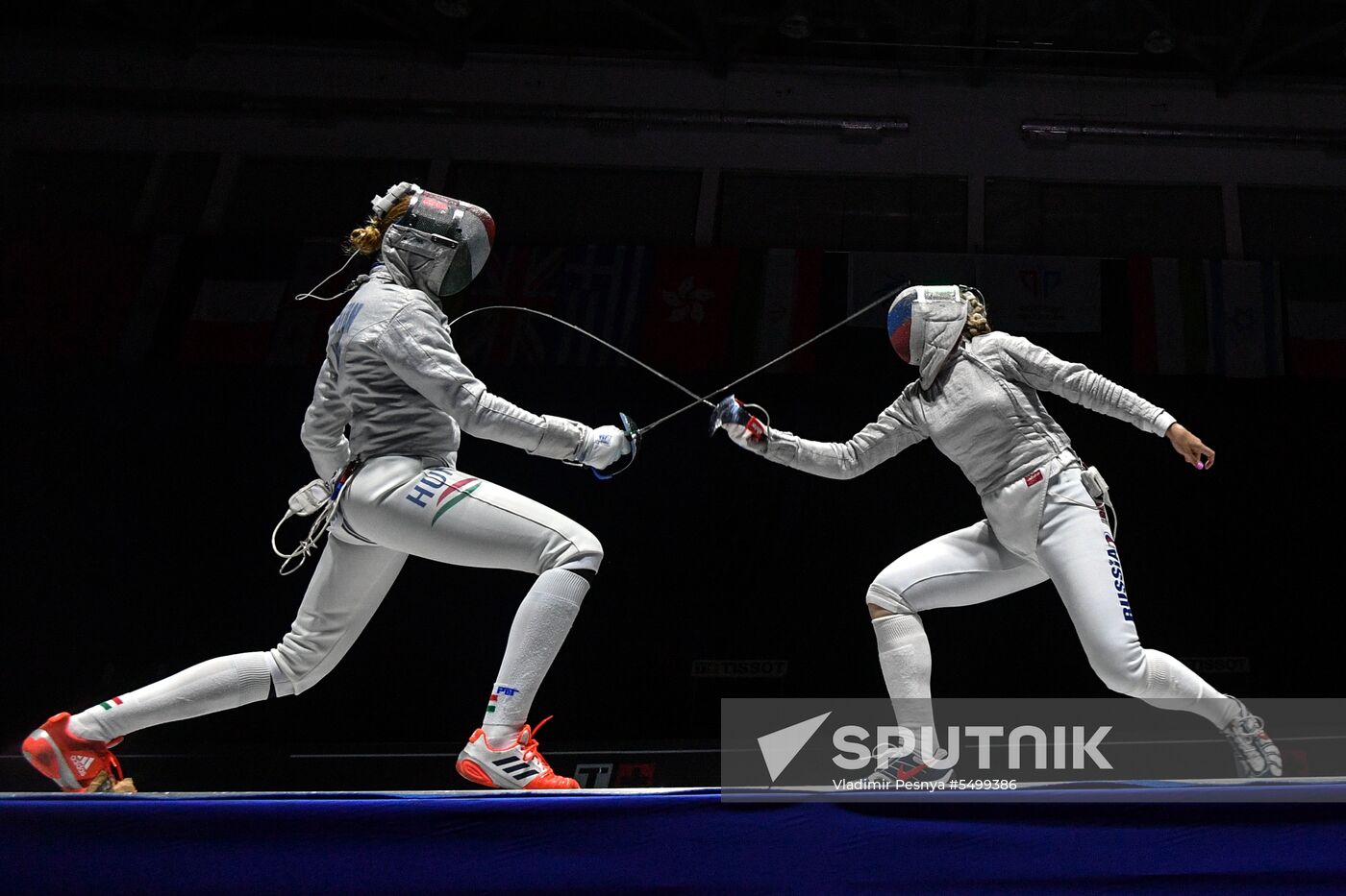 Fencing. 2018 Moscow Saber. Women