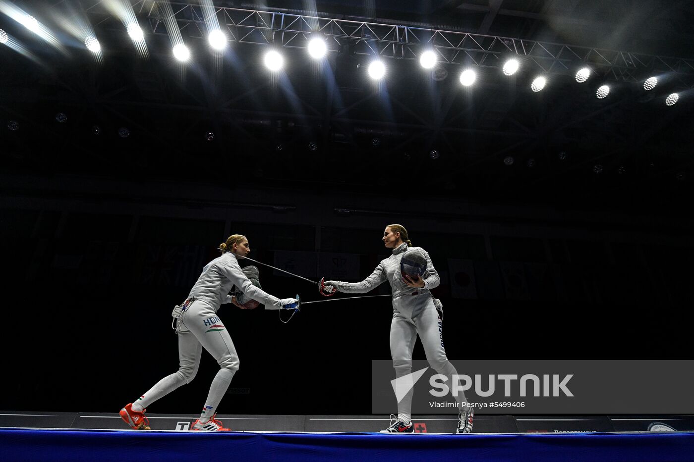 Fencing. 2018 Moscow Saber. Women