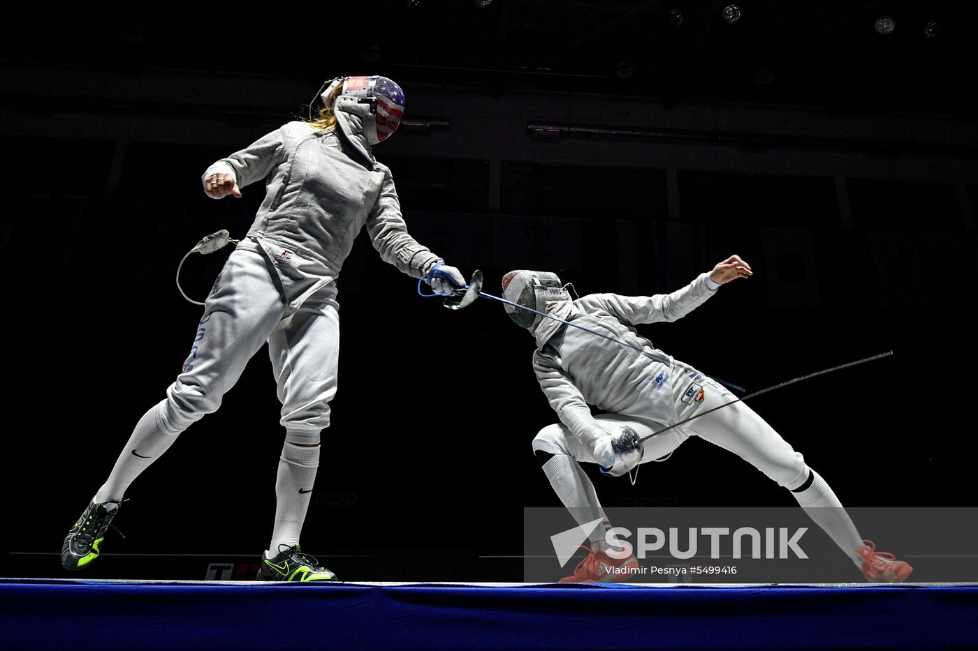 Fencing. 2018 Moscow Saber. Women
