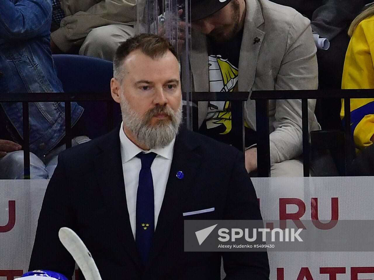 Ice hockey. 2018 IIHF World Championship. Switzerland vs. Sweden