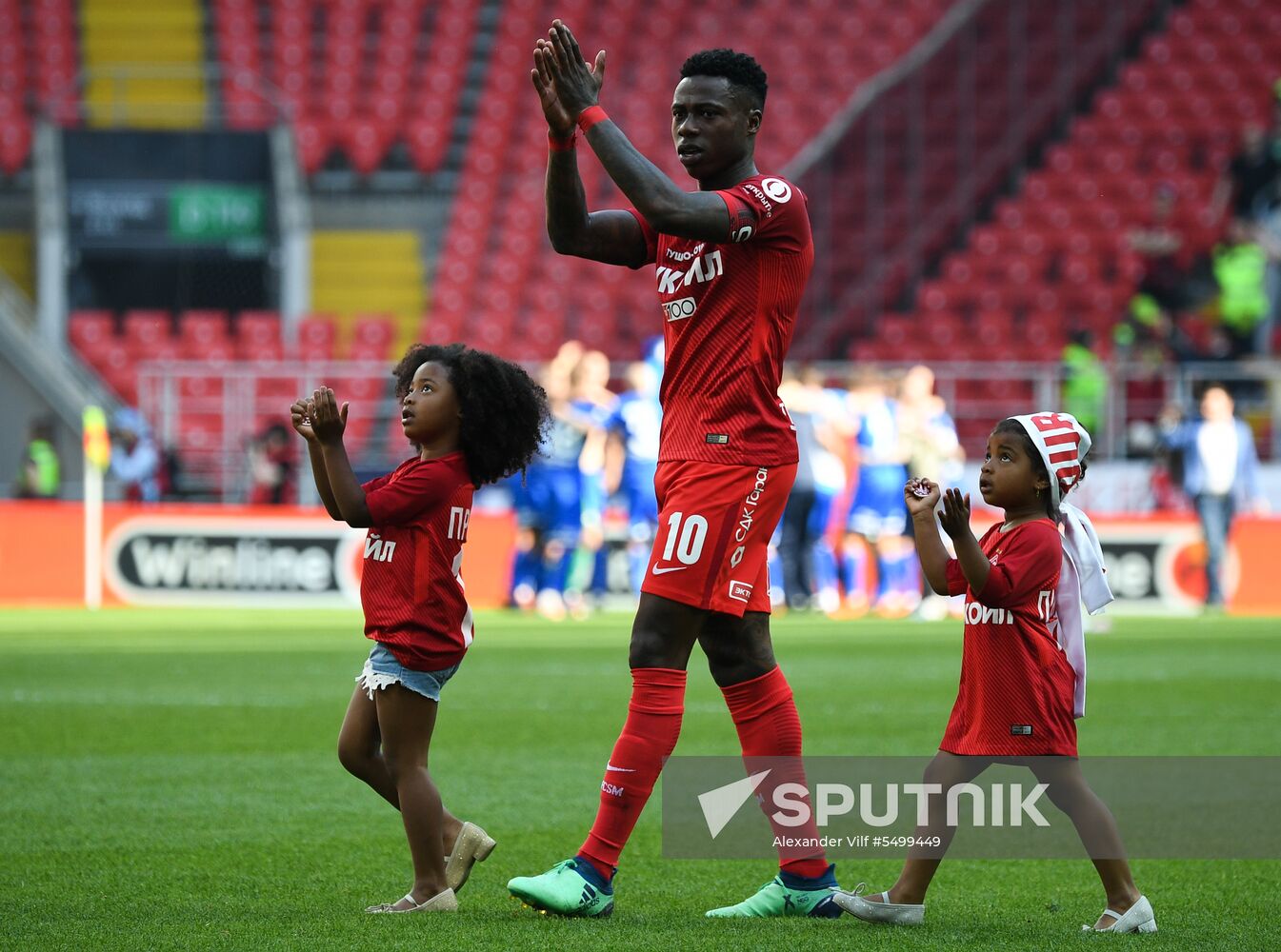 Football. Russian Premier League. Spartak vs. Dynamo