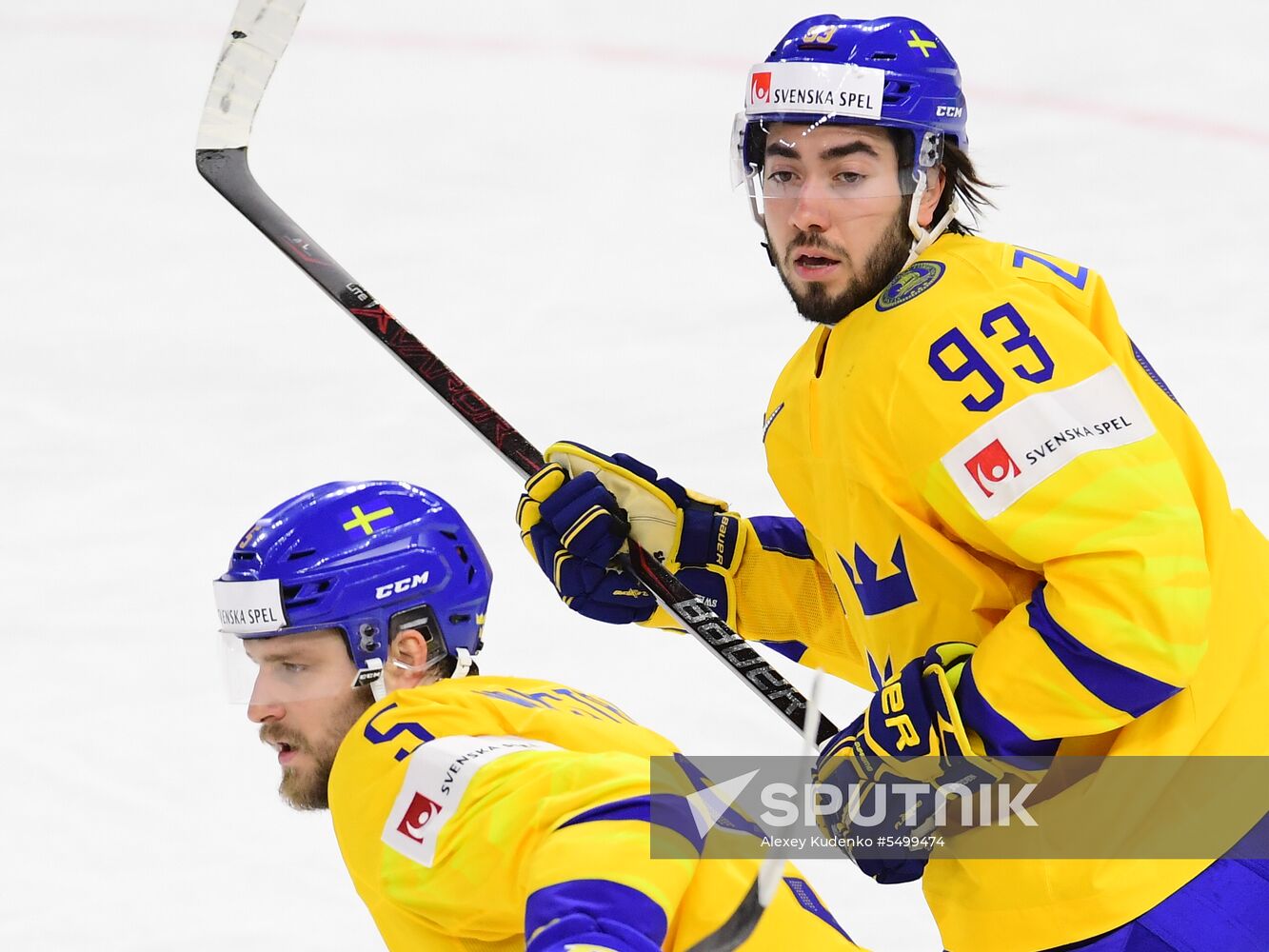 Ice hockey. 2018 IIHF World Championship. Switzerland vs. Sweden