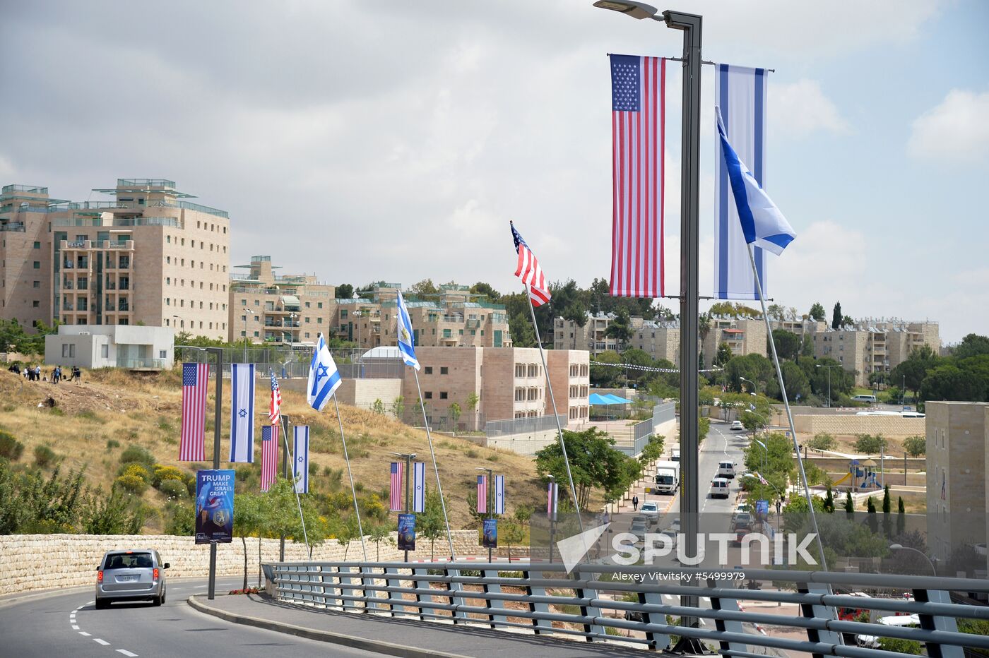 US embassy moved from Tel Aviv to Jerusalem