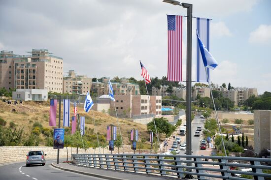 US embassy moved from Tel Aviv to Jerusalem