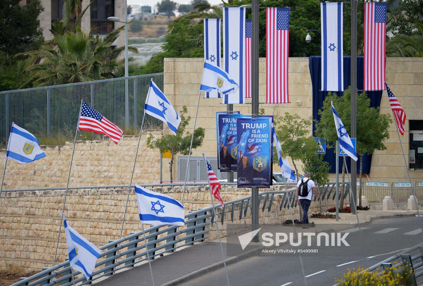 US embassy moved from Tel Aviv to Jerusalem