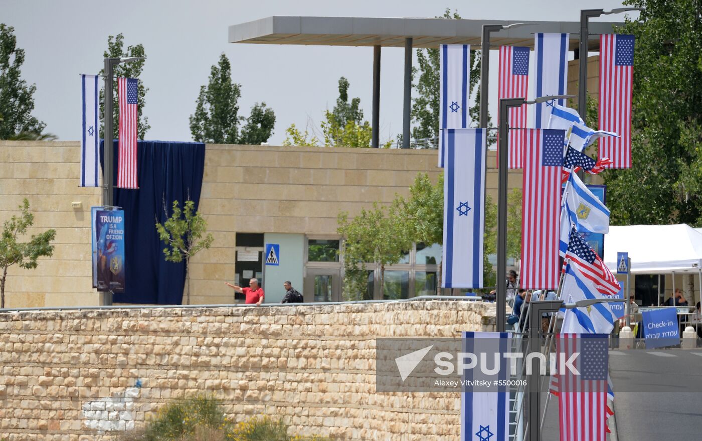 US embassy moved from Tel Aviv to Jerusalem