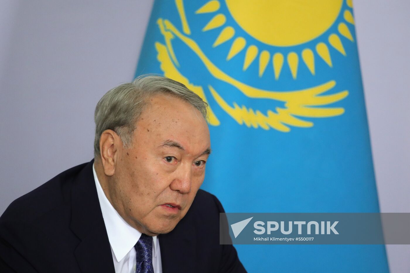 President Vladimir Putin meets with President of Kazakhstan Nursultan Nazarbayev