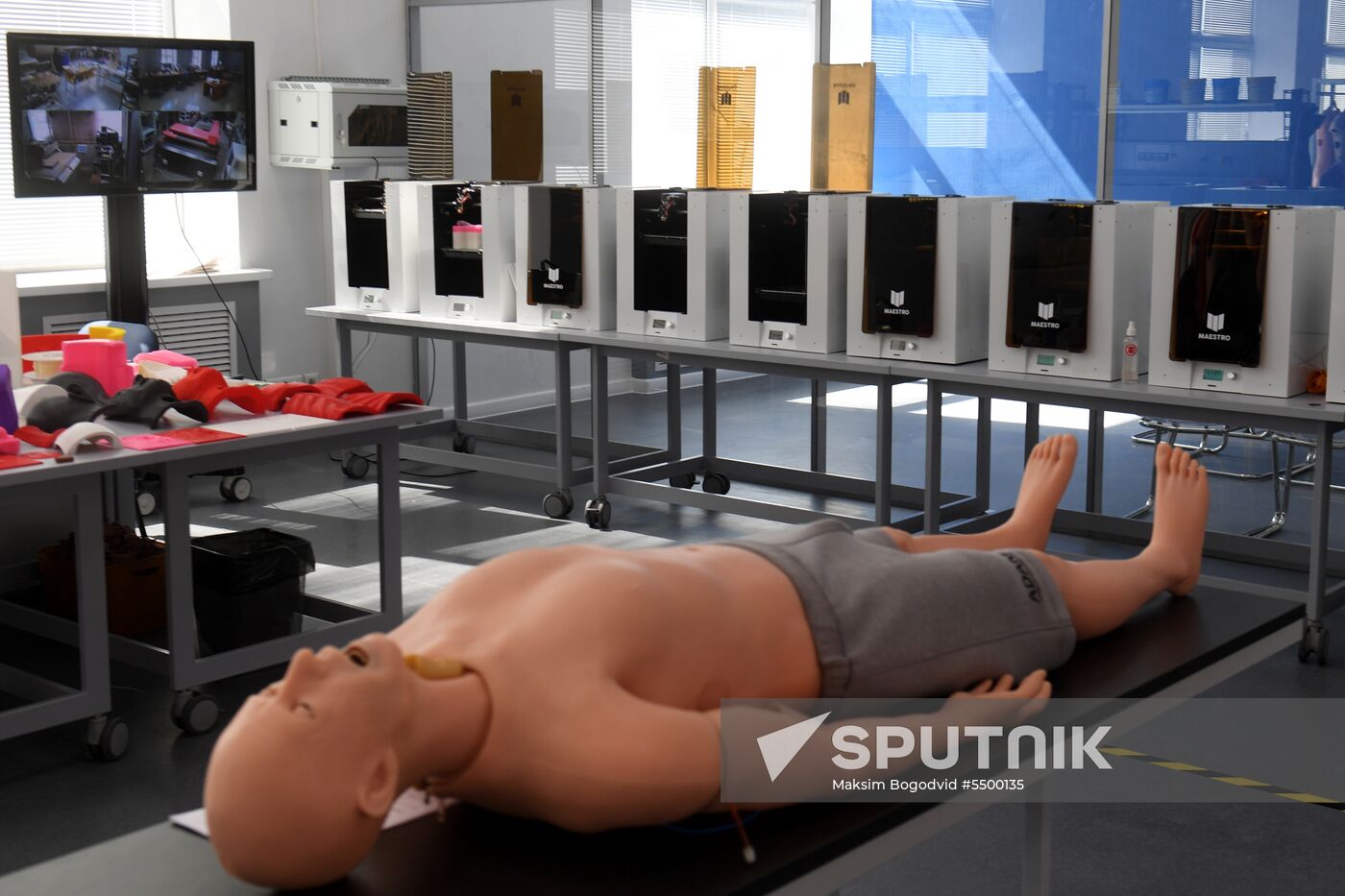 Robot patient manufacturing laboratory in Kazan