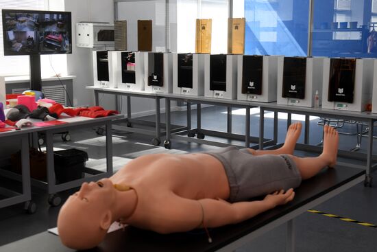Robot patient manufacturing laboratory in Kazan