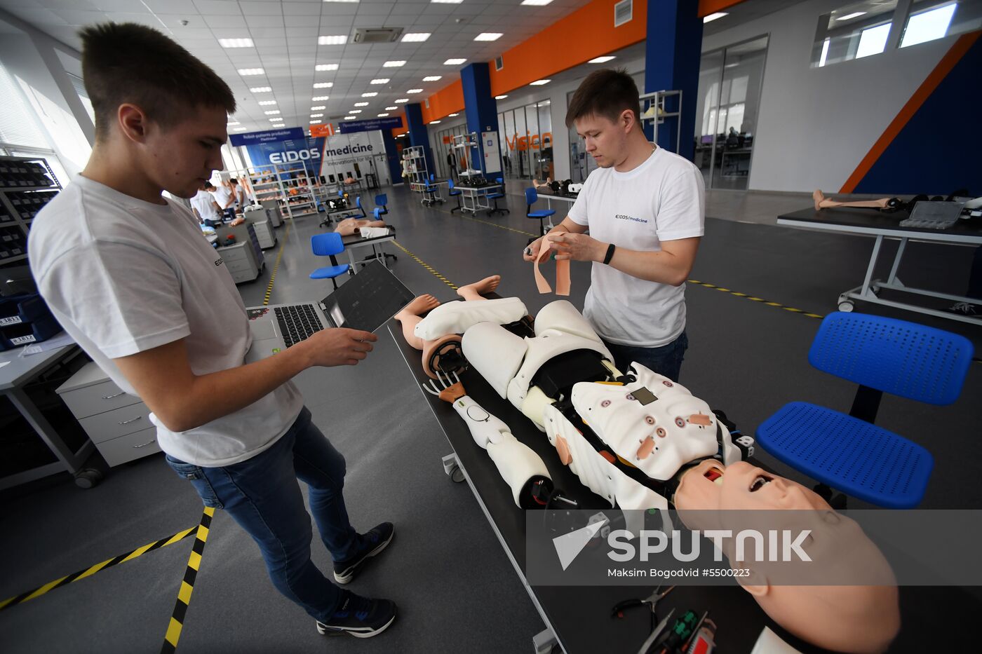 Robot patient manufacturing laboratory in Kazan