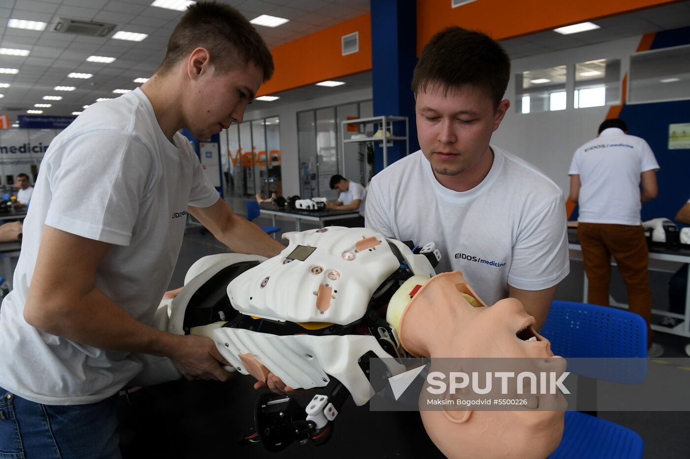 Robot patient manufacturing laboratory in Kazan