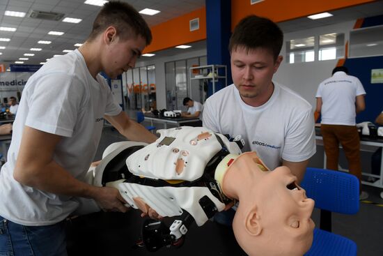 Robot patient manufacturing laboratory in Kazan