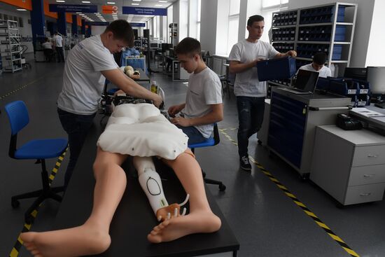 Robot patient manufacturing laboratory in Kazan