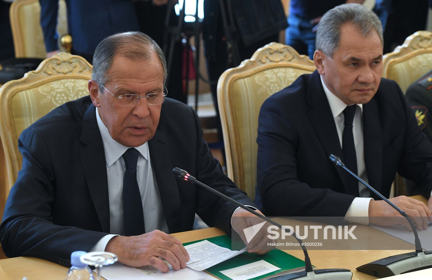 2+2 talks between Russian and Egyptian foreign and defense ministers