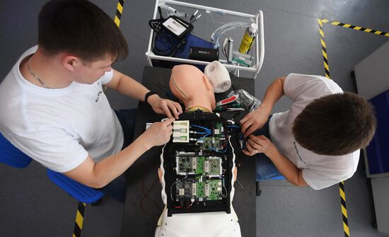 Robot patient manufacturing laboratory in Kazan