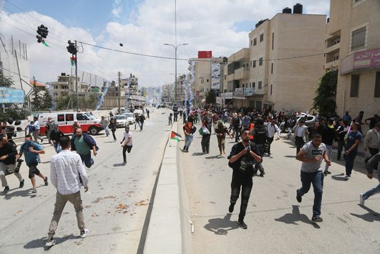 Protests in Palestine due to US Embassy transfer to Jerusalem