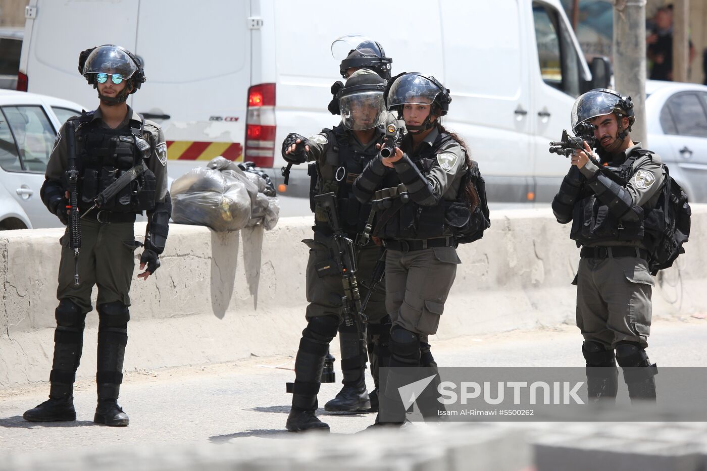 Protests in Palestine due to US Embassy transfer to Jerusalem