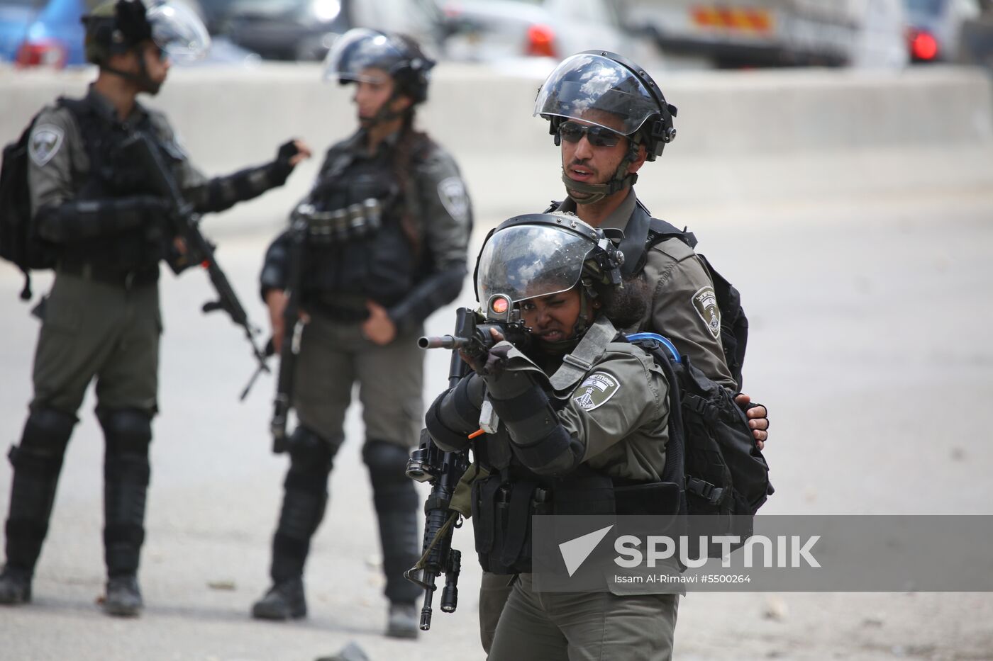 Protests in Palestine due to US Embassy transfer to Jerusalem