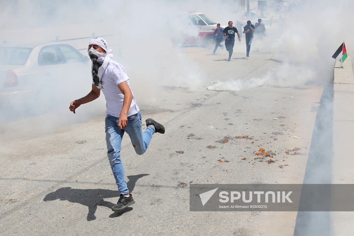 Protests in Palestine due to US Embassy transfer to Jerusalem