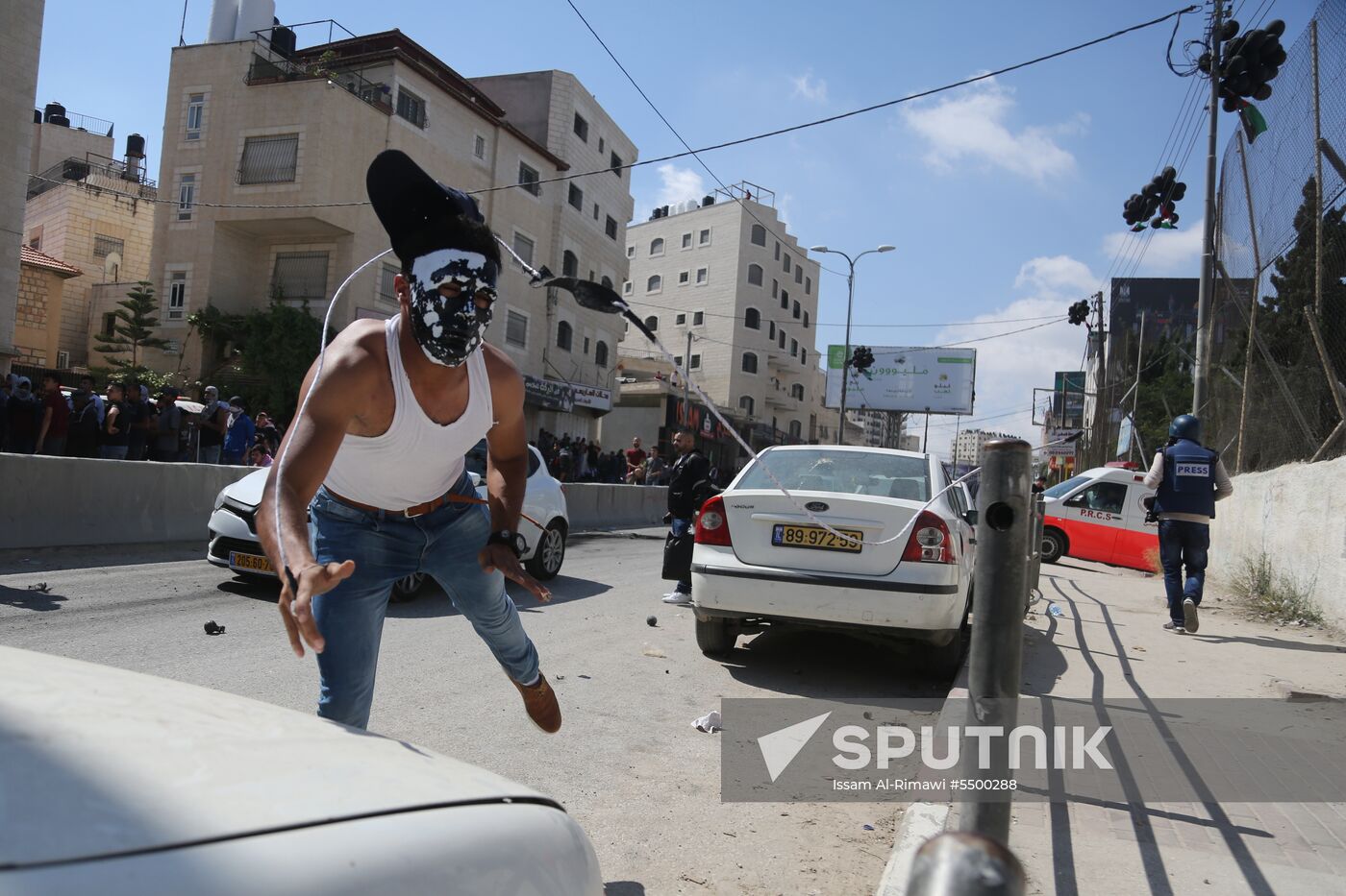 Protests in Palestine due to US Embassy transfer to Jerusalem
