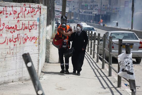 Protests in Palestine due to US Embassy transfer to Jerusalem
