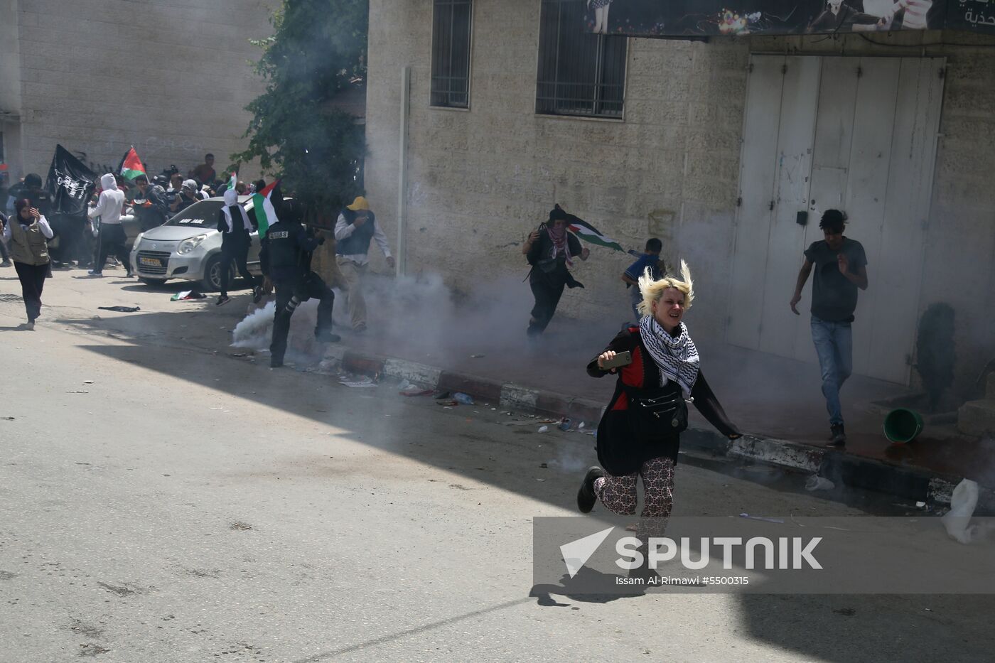 Protests in Palestine due to US Embassy transfer to Jerusalem