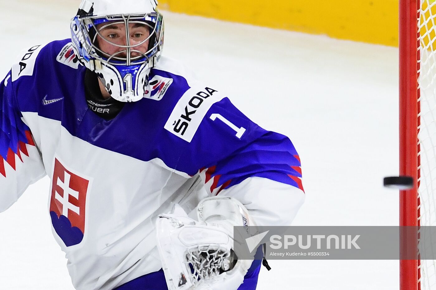 Ice hockey. 2018 IIHF World Championship. Russia vs. Slovakia