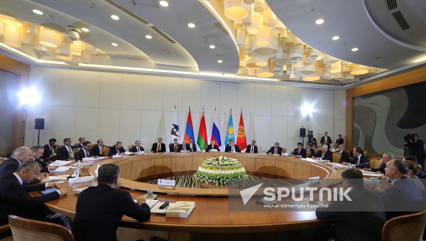 Meeting of Supreme Eurasian Economic Council