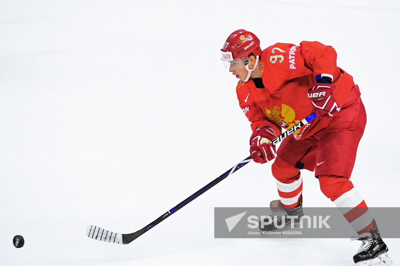 Ice hockey. 2018 IIHF World Championship. Russia vs. Slovakia
