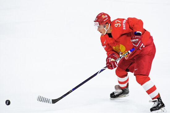 Ice hockey. 2018 IIHF World Championship. Russia vs. Slovakia