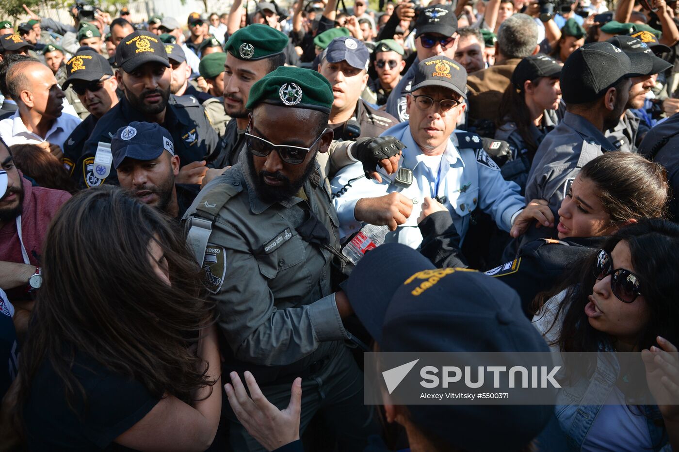 Protests in Palestine due to US Embassy transfer to Jerusalem