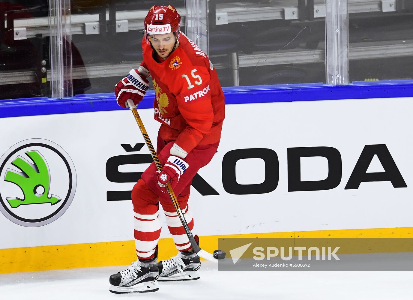 Ice hockey. 2018 IIHF World Championship. Russia vs. Slovakia