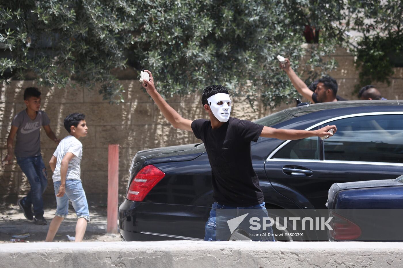 Protests in Palestine due to US Embassy transfer to Jerusalem
