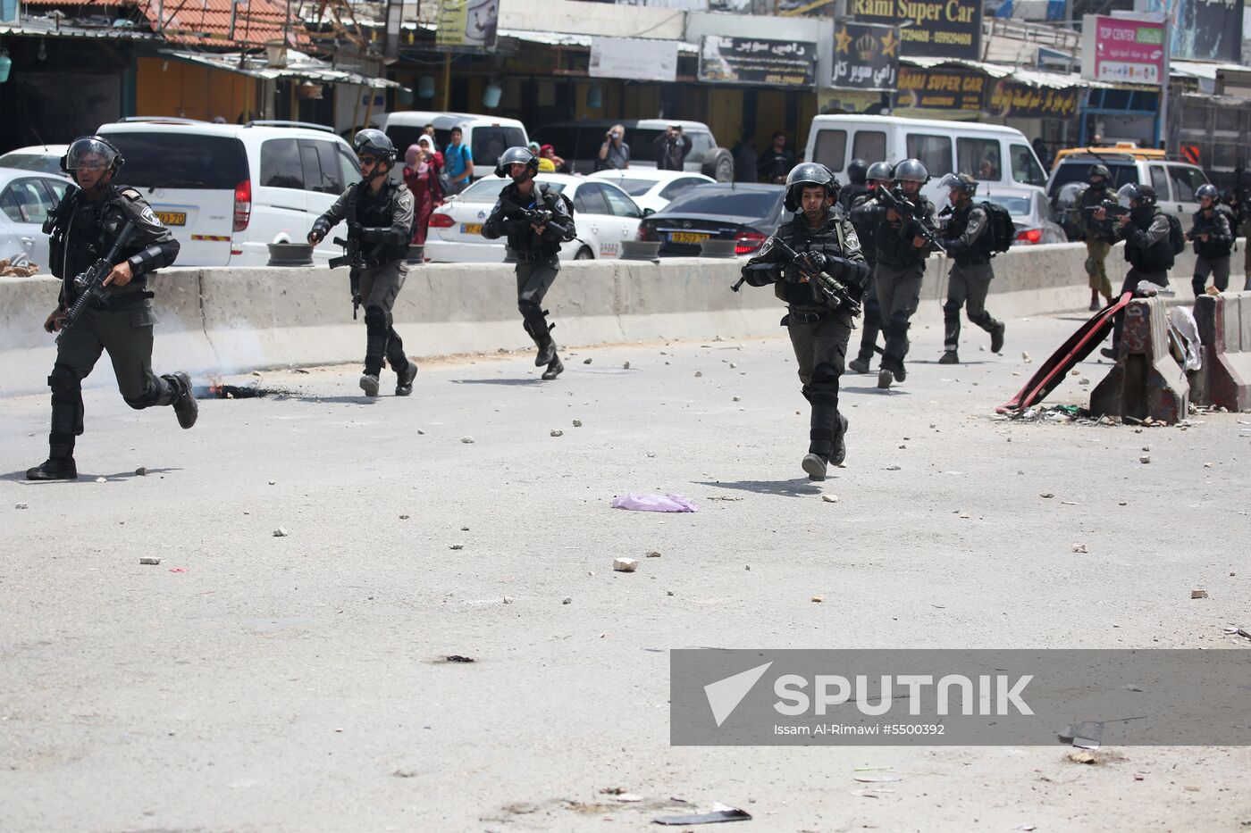 Protests in Palestine due to US Embassy transfer to Jerusalem