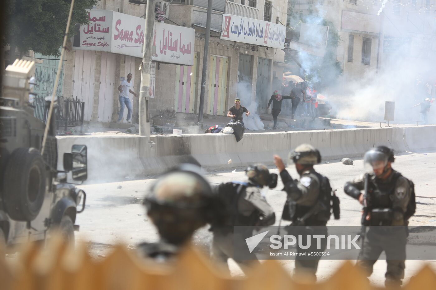 Protests in Palestine due to US Embassy transfer to Jerusalem