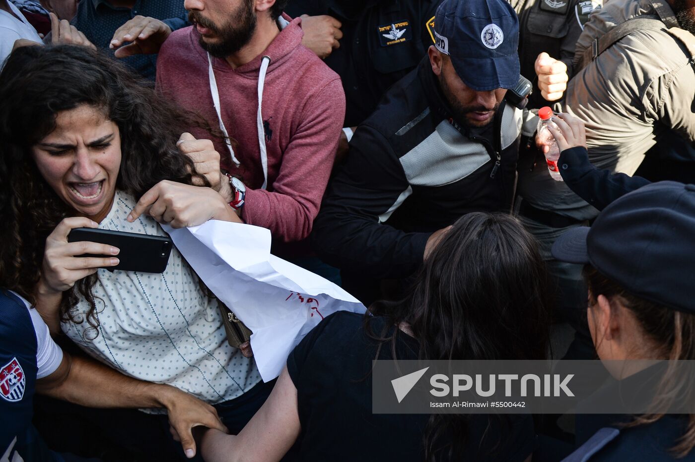 Protests in Palestine due to US Embassy transfer to Jerusalem