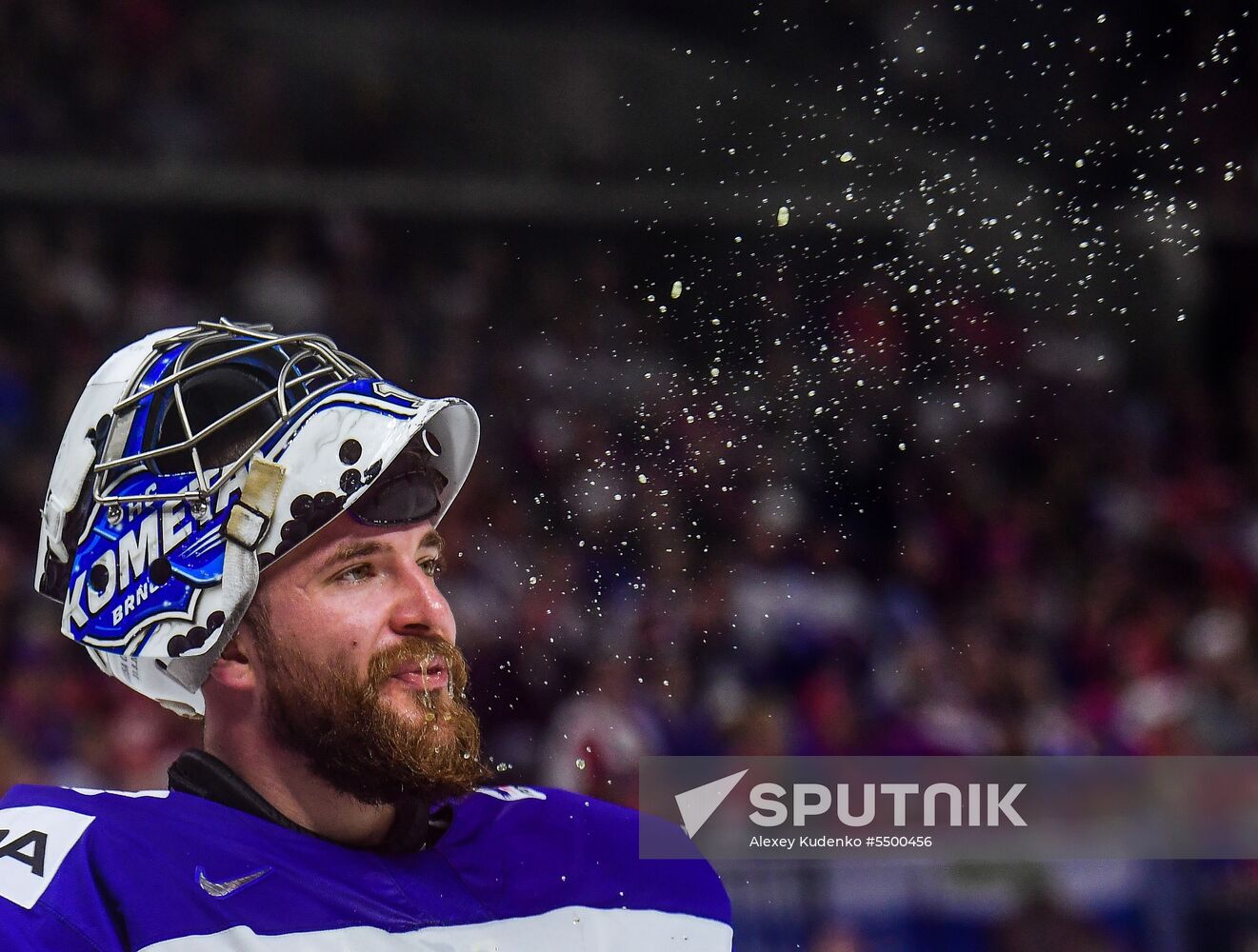 Ice hockey. 2018 IIHF World Championship. Russia vs. Slovakia