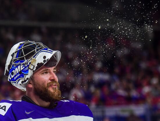 Ice hockey. 2018 IIHF World Championship. Russia vs. Slovakia