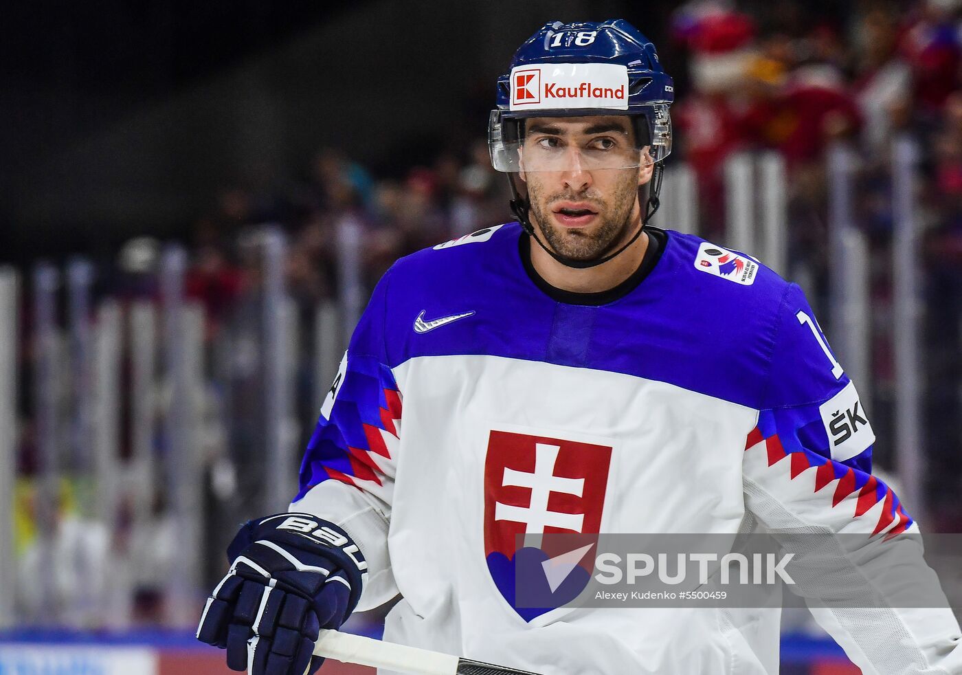 Ice hockey. 2018 IIHF World Championship. Russia vs. Slovakia