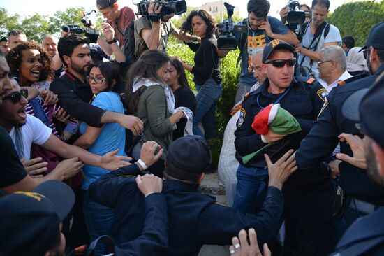 Protests in Palestine due to US Embassy transfer to Jerusalem