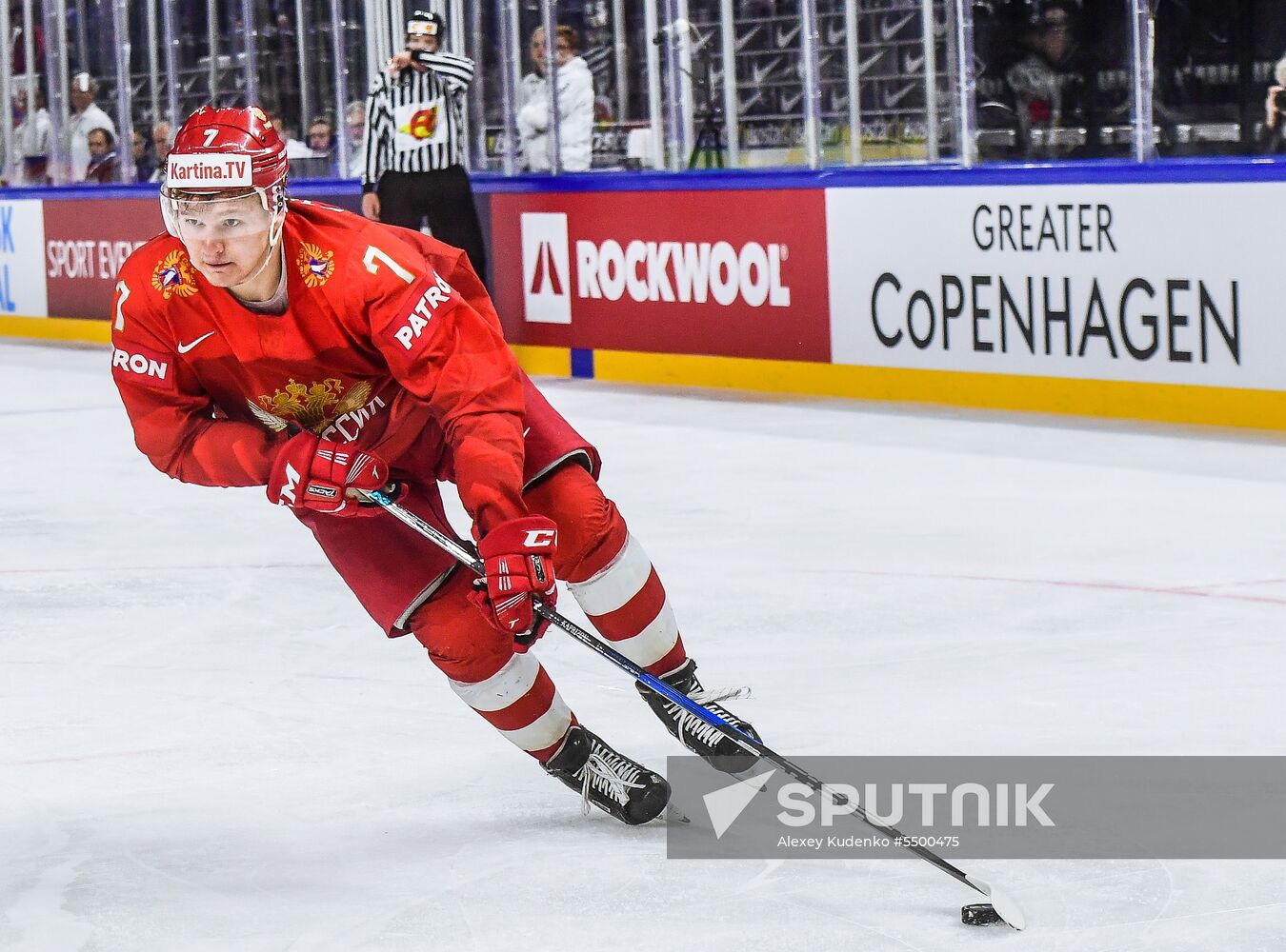 Ice hockey. 2018 IIHF World Championship. Russia vs. Slovakia