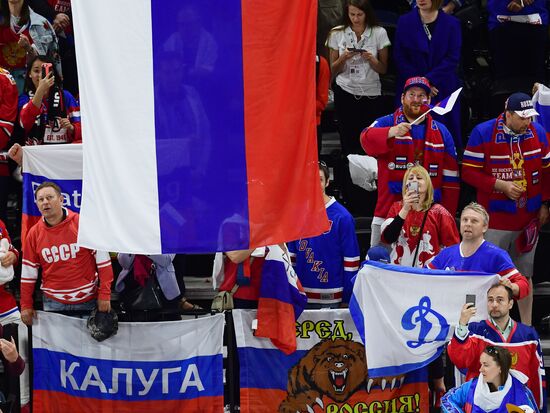 Ice hockey. 2018 IIHF World Championship. Russia vs. Slovakia
