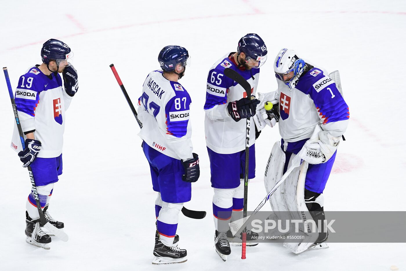 Ice hockey. 2018 IIHF World Championship. Russia vs. Slovakia