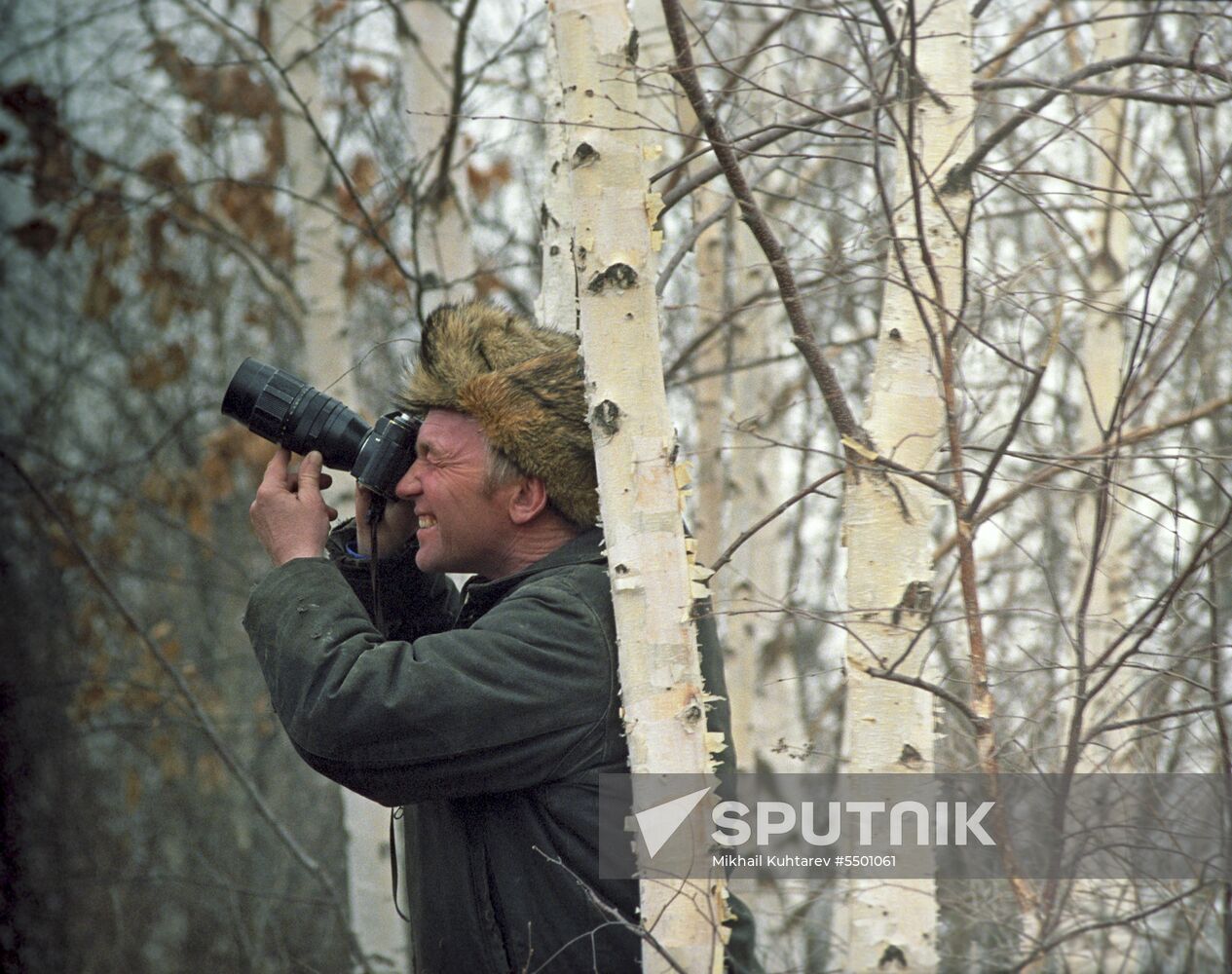 Game warden N. Mayunov