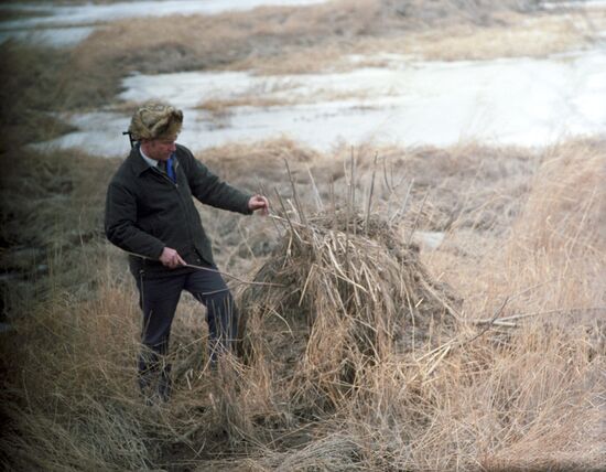 Game warden N. Mayunov