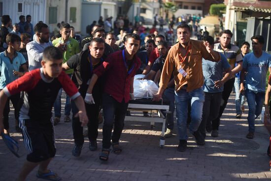 Protests in Palestine due to US Embassy transfer to Jerusalem