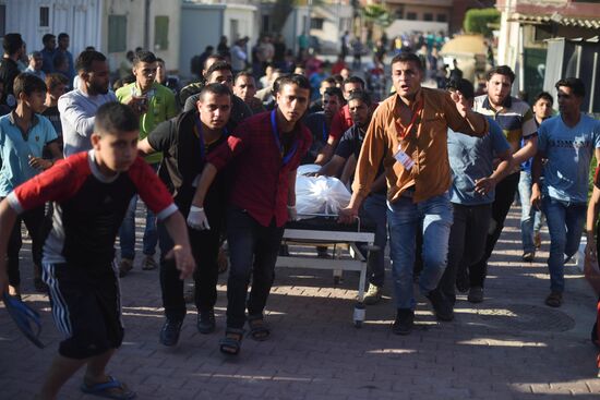 Protests in Palestine due to US Embassy transfer to Jerusalem